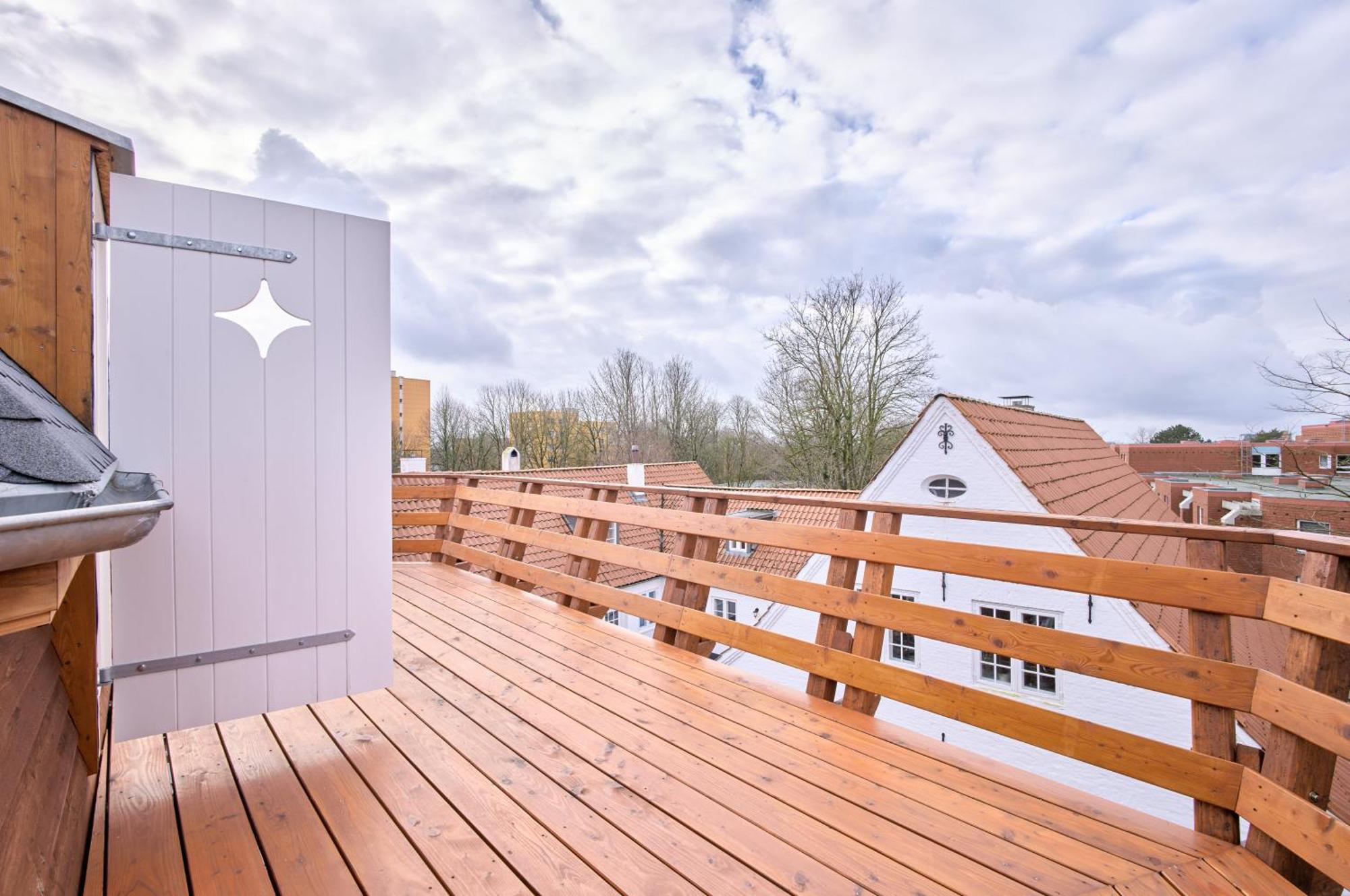 Moderne Ferienwohnungen In Einer Muehle Im Zentrum Flensburgs Экстерьер фото