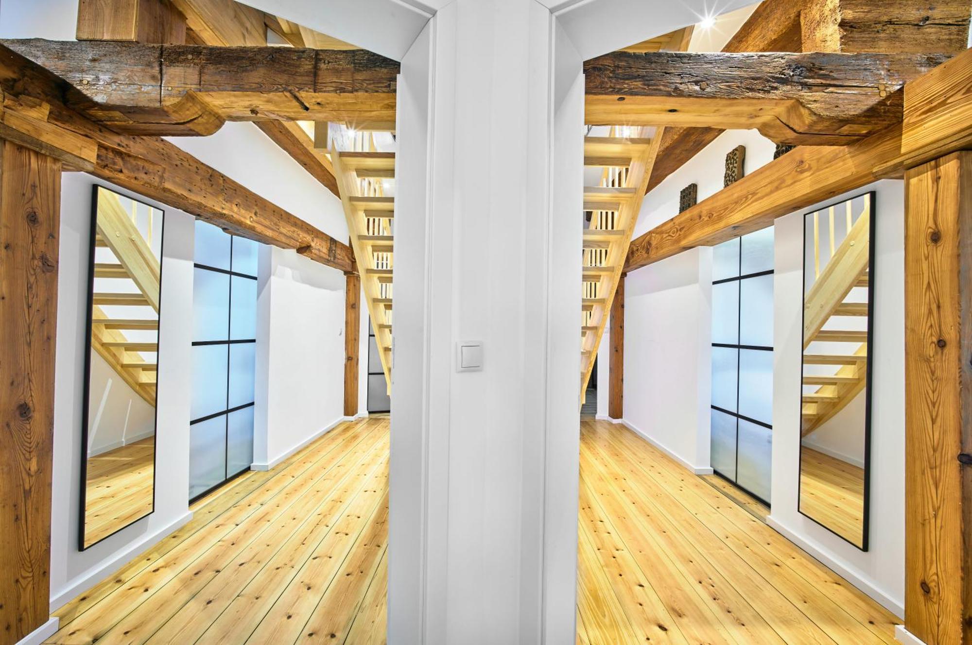 Moderne Ferienwohnungen In Einer Muehle Im Zentrum Flensburgs Экстерьер фото
